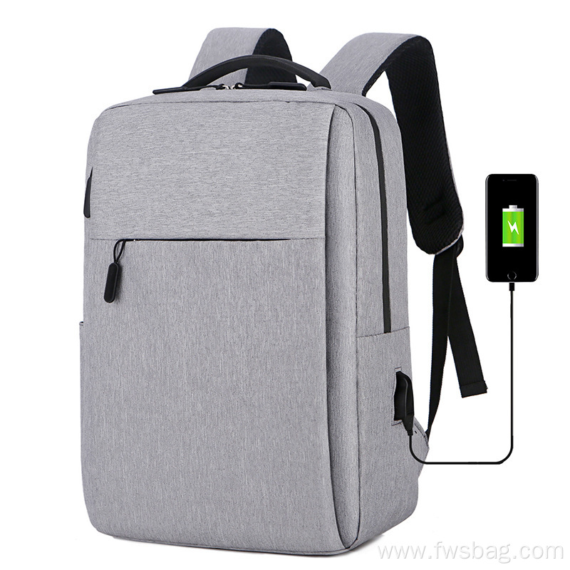 wholesale custom logo backpack bag large capacity notebook bags USB charging business laptop backpack