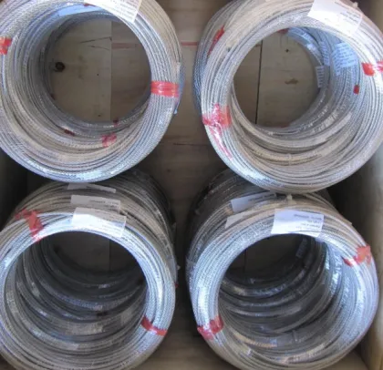 1X19 stainless steel wire rope 3/8in 304