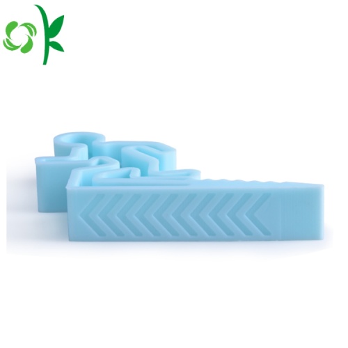 Rolha de porta de forma de pessoas pequenas de segurança de Silicone criativo