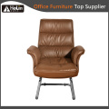 Modern Soft Cushion Steel Arch Footbase Office Chair