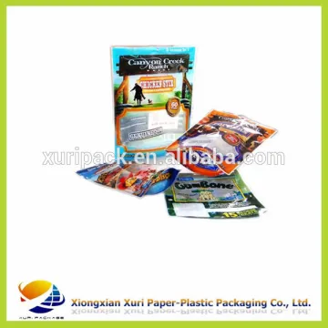 cheap price customised plastic pet food packaging bag