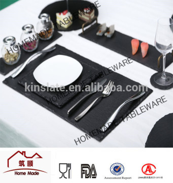 wholesale rectagular slate dinner plates