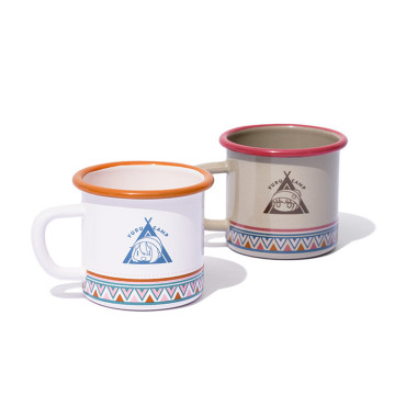 MOBI GARDEN Line Friends Outdoor Camping Portable Enamelled Cup 350ML