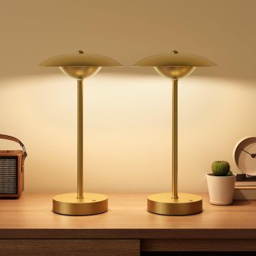 Rechargeable Battery Table Lamps for Home Bar Camping Use