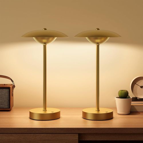 Rechargeable Battery Table Lamps for Home Bar Camping Use