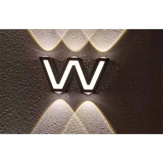 Waterproof LED Marquee Letters for Restaurants and Shops: Illuminated Outdoor Lighting Solutions