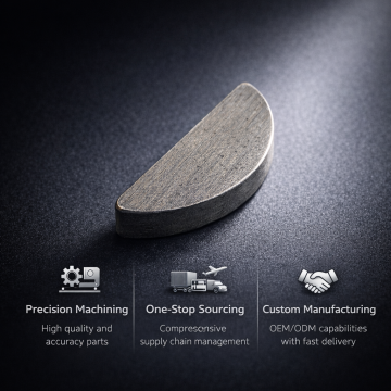 Pino de trava com ombro de diâmetro principal da chave Woodruff DIN6888