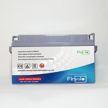 Acido piombo batteria da 12 V 65Ah Gel per accumulo di energia solare