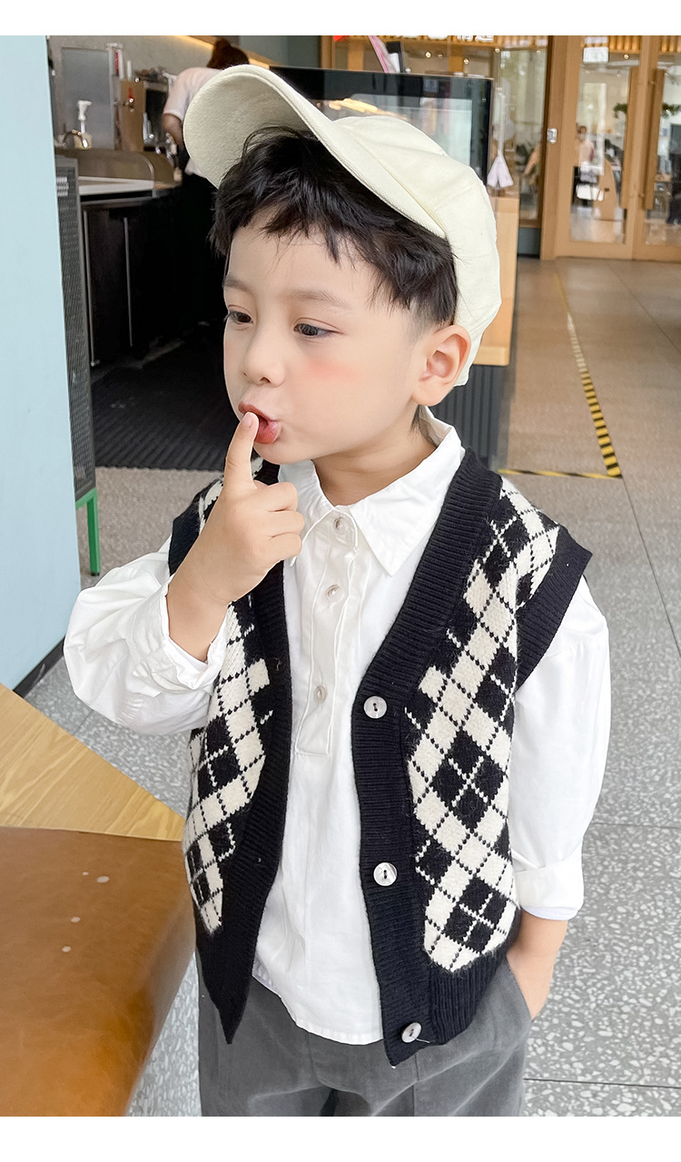 Boys Knitted Coat