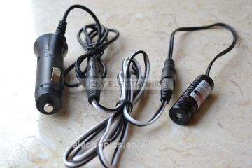 650nm 200mw Red Laser Line Module 12V wit -Cigarett Lighter Socket for Vehicle