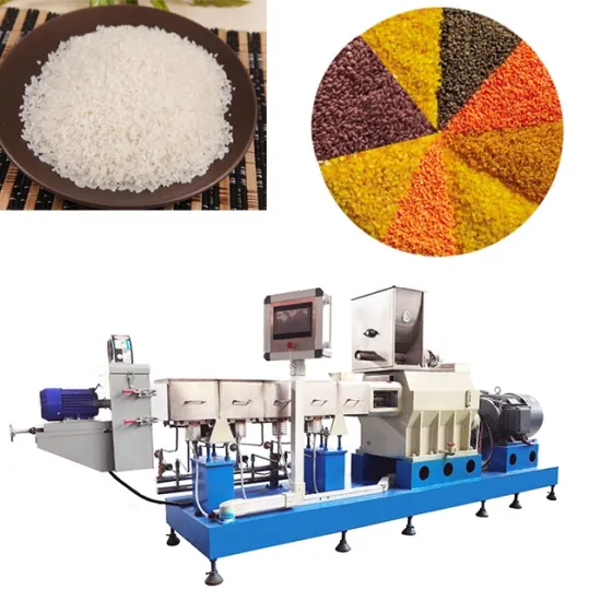 Automatic Artificial Fortified Rice Making Equipment for Nutritional and Instant Rice Production Line