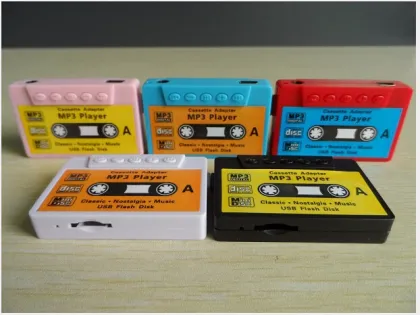 Classical mini clip mp3 player cassette adapter player