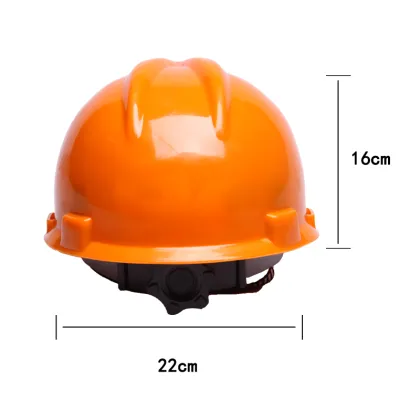 Endurance Plus Visor Safety Helmet with Chin Strap - PE ABS Construction Helmet