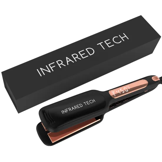 Wholesale Titanium Infrared Hair Straighteners with Custom Logos