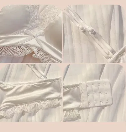 New Hot Sale Silk Women's Bra: Pure Silk Underwear with Low MOQ and Seductive Design