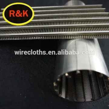Stainless Steel Wedge Wire Filter Screen