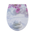 Duroplast Woilet Seat Ferme Soft (pêche-fleur)