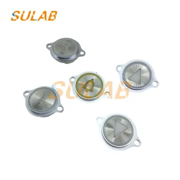 KN High-Quality Elevator Spare Parts: Round Touch Buttons (863223, 853343, H02)