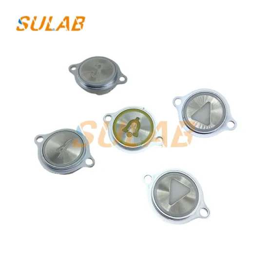 KN High-Quality Elevator Spare Parts: Round Touch Buttons (863223, 853343, H02)