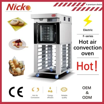 5-Tray Hot Air Gas/Electric Convection Oven for Bakery