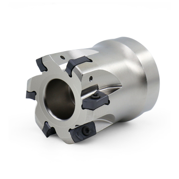 CNC Fast Feed Face Milling Cutter - Double-Sided for LNMU0303 Inserts (EXN03R, 50mm-100mm)