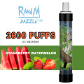 卸売価格Randm Dazzle Pro 2600puffs使い捨て蒸気