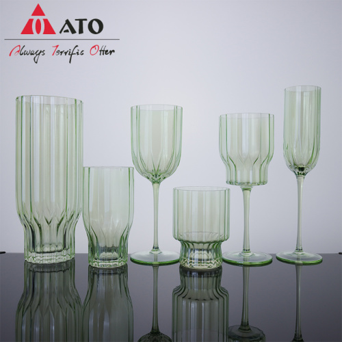 Light green Glass Red Wine Glass Drink Goblet