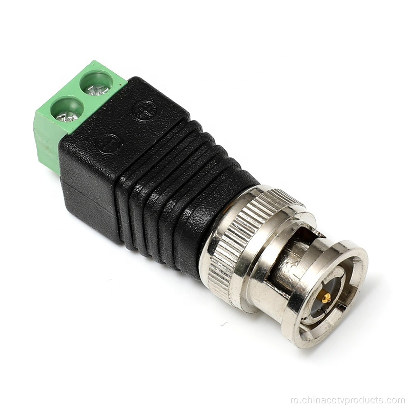 CCTV RG58 / RG59 BNC Conector pentru adaptor masculin