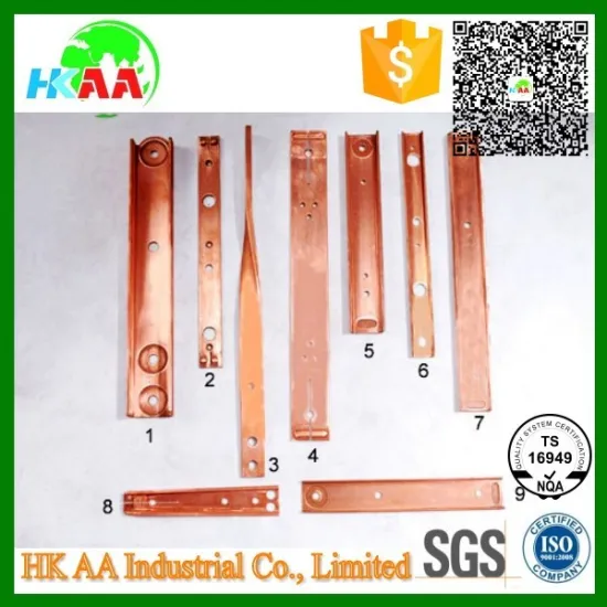 Custom kinds of copper bus bar for electrical conductor components