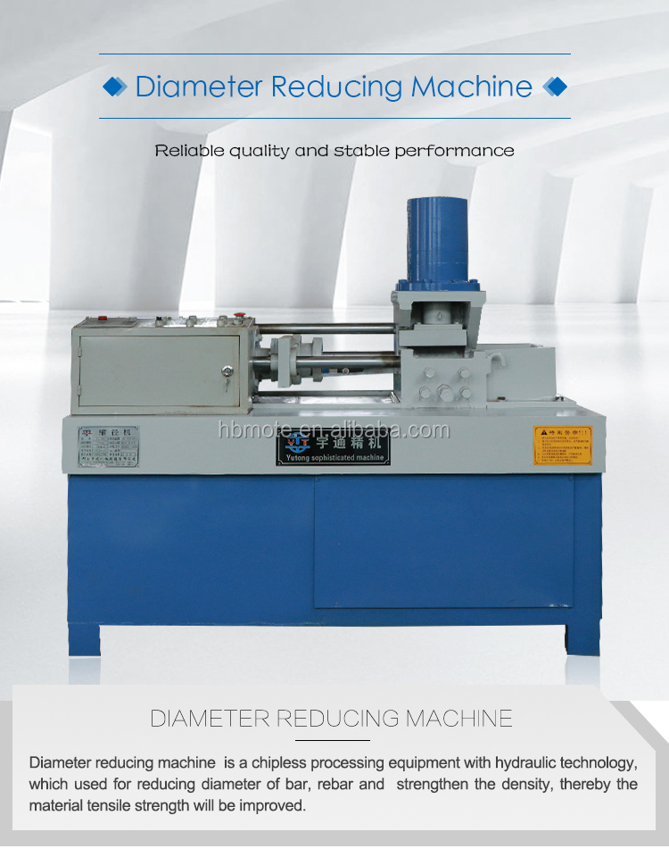 Diameter Shrinking Machine For Steel Bars, High Quality Diameter ...