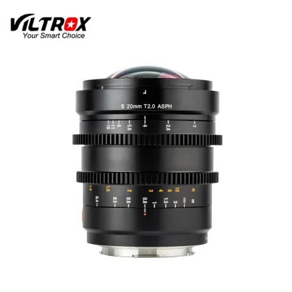 Viltrox 20mm T2.0 Wide Film Lens for Panasonic/Leica L-mount Cameras