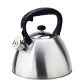Whistling stove top kettle with capsule bottom