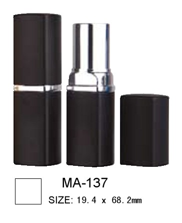 square aluminum lipstick packaging