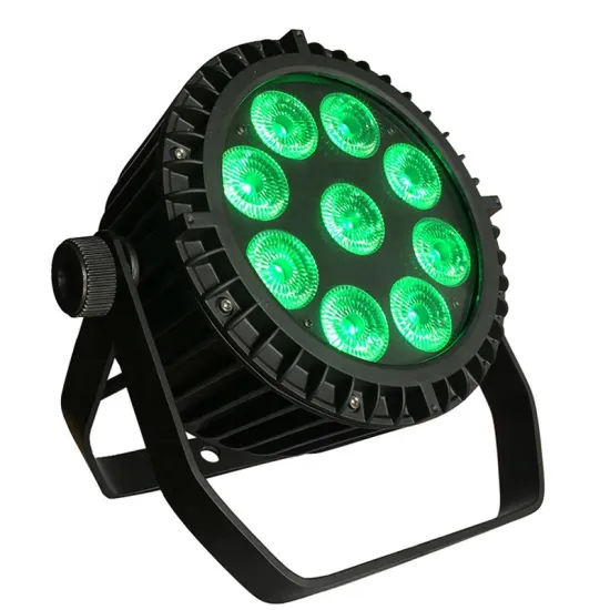 New 2022 Waterproof Slim PAR LED IP65 9x10W RGBW 4in1 Outdoor Light
