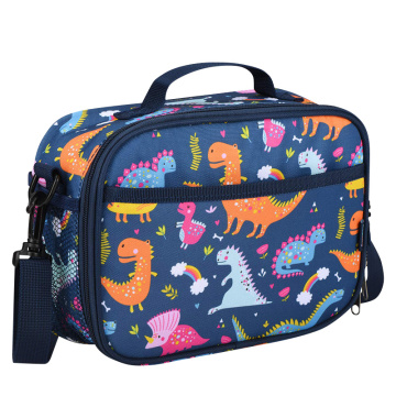 Oxford Custom Large Insulated Shoulder Lunch Tote Bag with Aluminum Foil