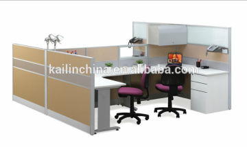 L6 60mm thick modern customized made OEM green material factory sell aluminum base panel modular workstation cubicle