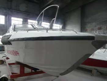 Fibreglass Boat (YD 25 OPEN in front)
