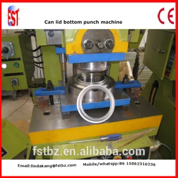 Semi Automatic Metal Tin Can Cap Making Machine