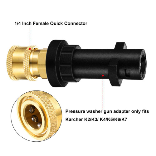 Elektrischer Hochdruck -Waschanleiteradapter für Düsen