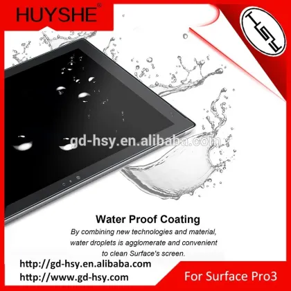 HUYSHE laptop tempered glass screen protector for Microsoft surface pro 3/4