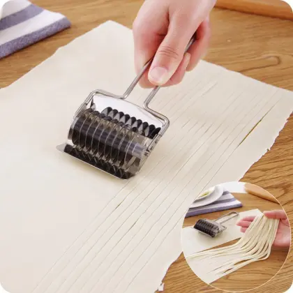 Metal Pasta Noodle Cutter Noodle Lattice Rollers