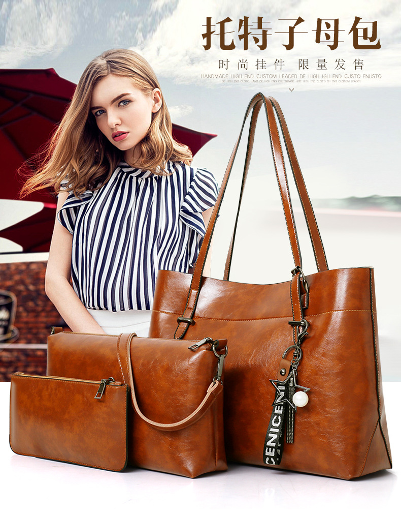 popular customized design shoulder beach woman handbags 