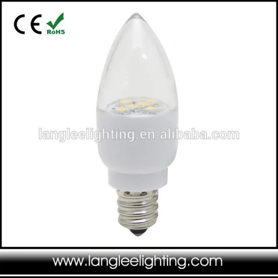 10-30V 1W Candle LED Light Lamp E14