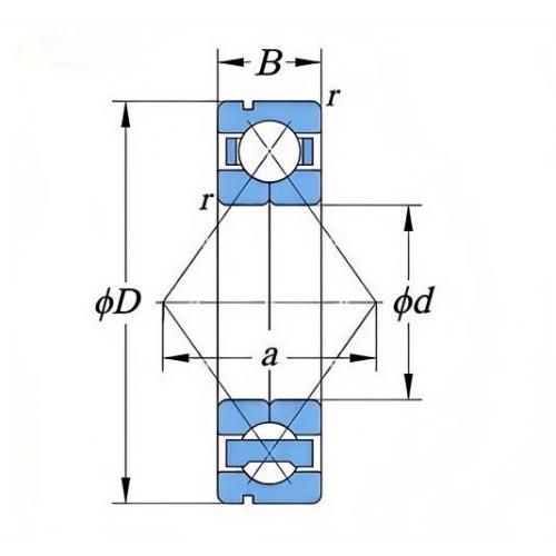 四点接触球轴承
