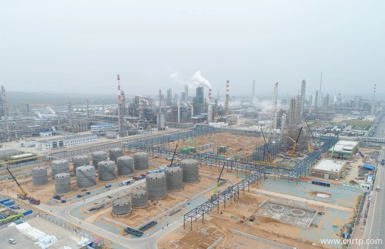 Installation of naphtha project kicks into high gear