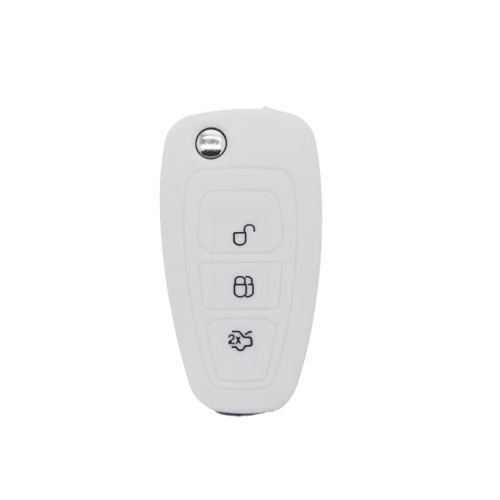 Logo Focus 3 buttons silicone key case
