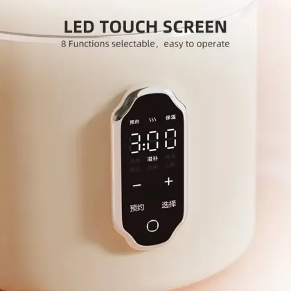 Convenient household ceramic electric stew pot