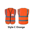 HI-VIS Offeructor Effeructive Safety Vest с пользовательским логотипом