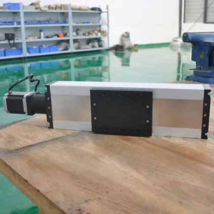 Chengdu servo drive ball screw linear guide with servo motor