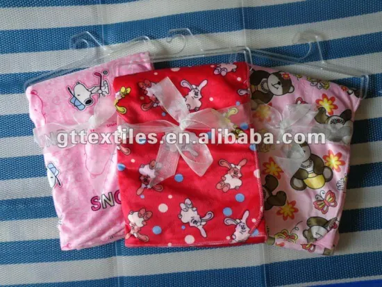 Kids microfiber coral fleece blanket